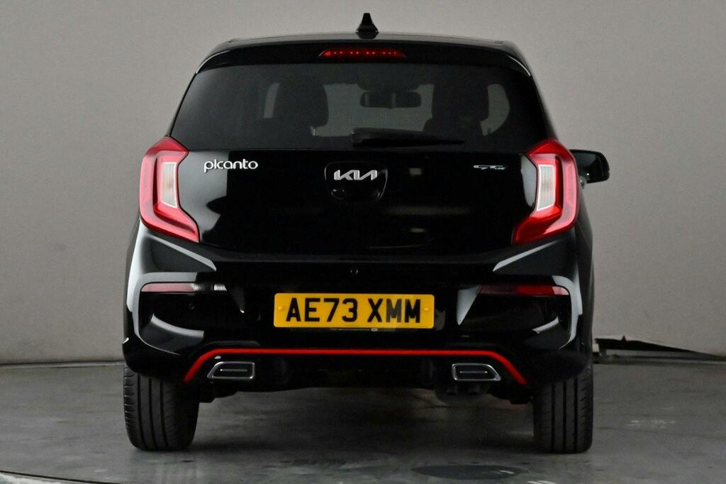 Kia Picanto 1.0 T Gdi Gt Line S Hatchback AE73XMM Black #5