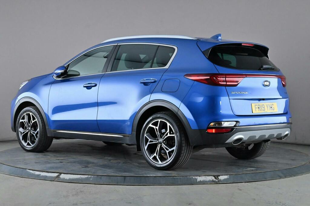 Kia Sportage 1.6 Crdi Gt Line Suv Ss FR19YNG Blue #5