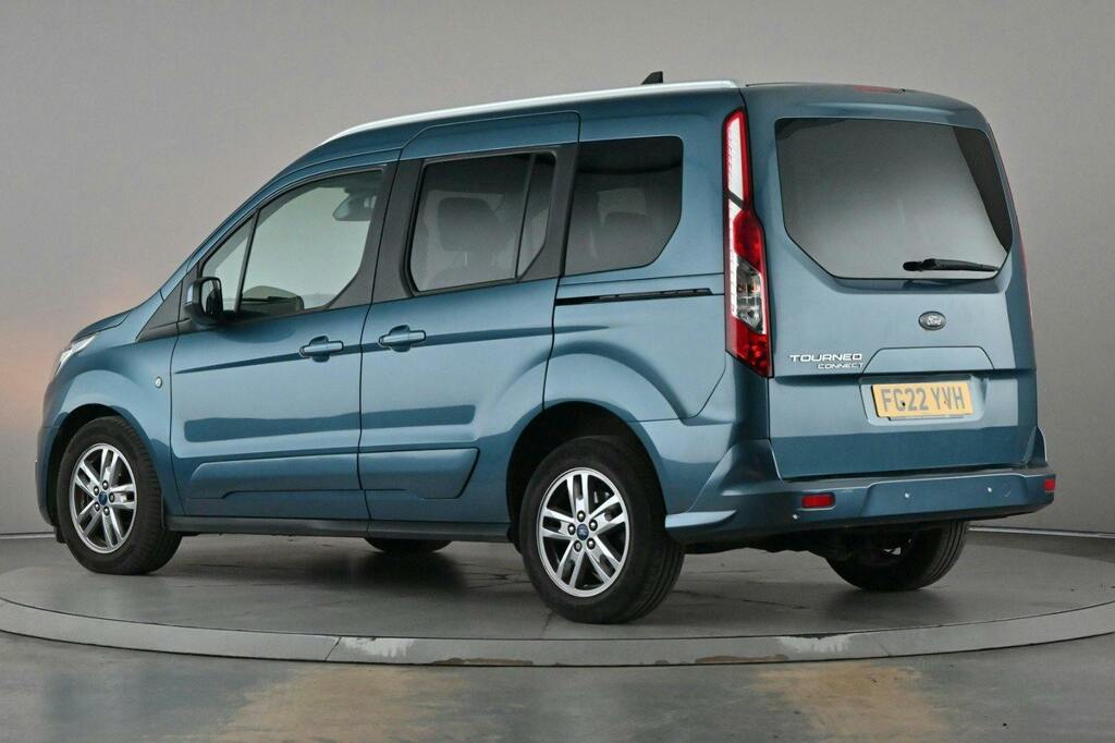 Ford Tourneo Connect 1.5 Ecoblue Titanium Mpv Ss FG22YVH Blue #3