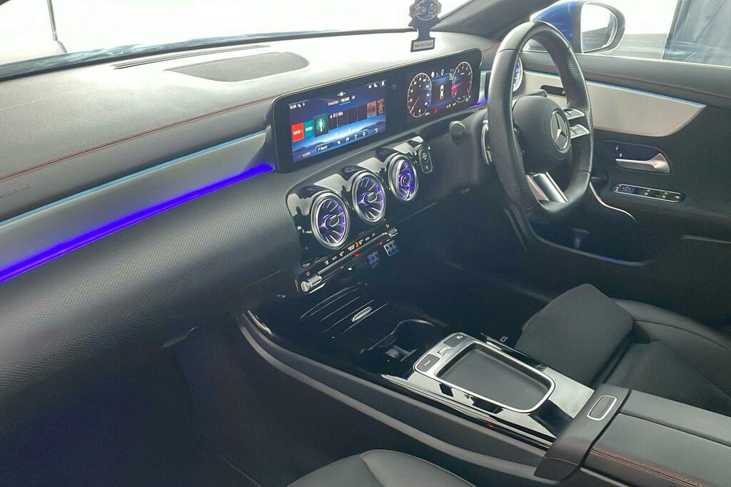 Mercedes-Benz CLA Class 1.3 Cla200h Mhev Amg Line Executive Coupe Pe LS24WHH Blue #2
