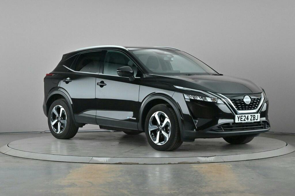 Nissan Qashqai 1.5 H E Power N Connecta Suv Hybrid Aut YE24ZBJ Black