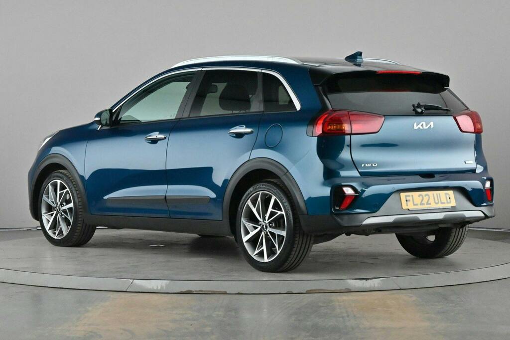 Kia Niro 1.6 Gdi 4 Suv Hybrid Dct Ss FL22ULD Blue #4