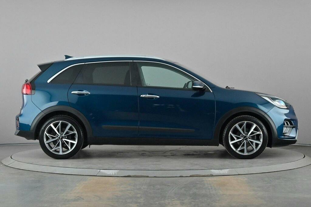 Kia Niro 1.6 Gdi 4 Suv Hybrid Dct Ss FL22ULD Blue #3