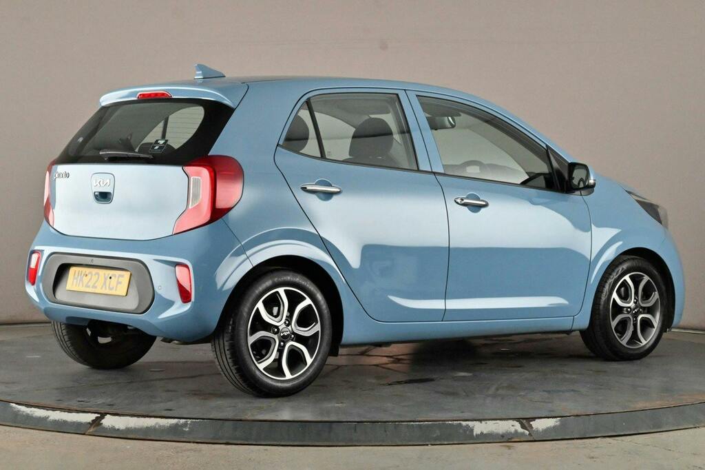 Kia Picanto 1.0 Dpi 3 Hatchback Amt Ss HK22XCF Blue #6
