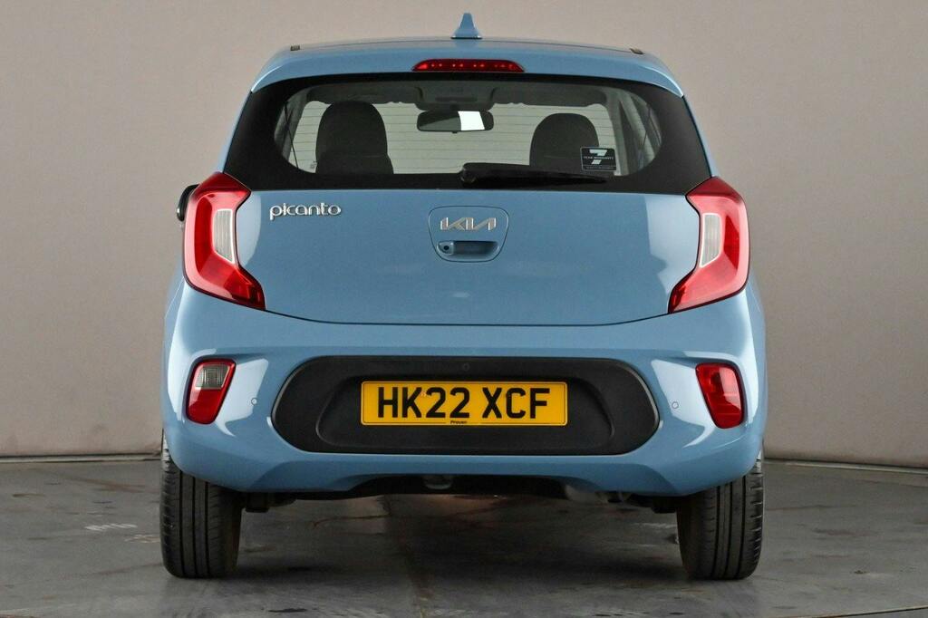 Kia Picanto 1.0 Dpi 3 Hatchback Amt Ss HK22XCF Blue #5