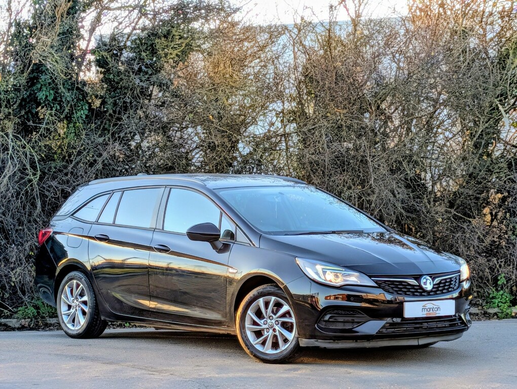 Vauxhall Astra 1.2 Turbo Business Edition Navigation 2020 Full Ma Black