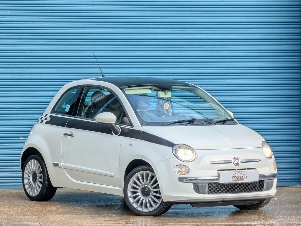 Fiat 500 1.2 Lounge 2011 Panoramic Sunroof 29 000 White