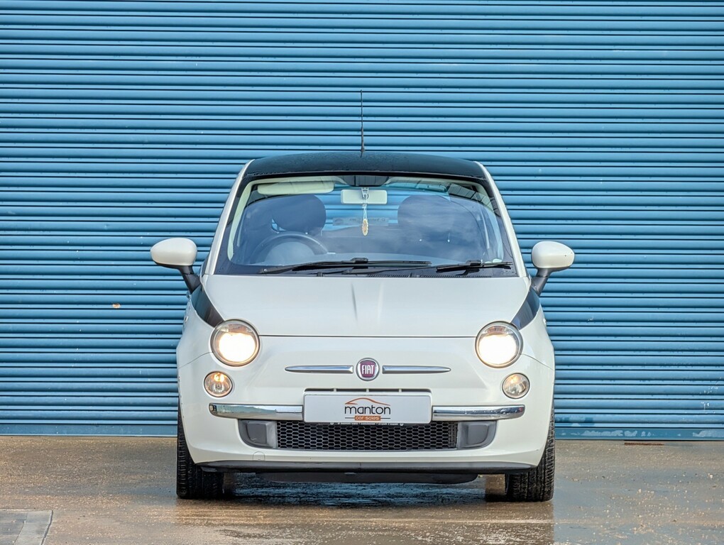 Fiat 500 1.2 Lounge 2011 Panoramic Sunroof 29 000 White #4