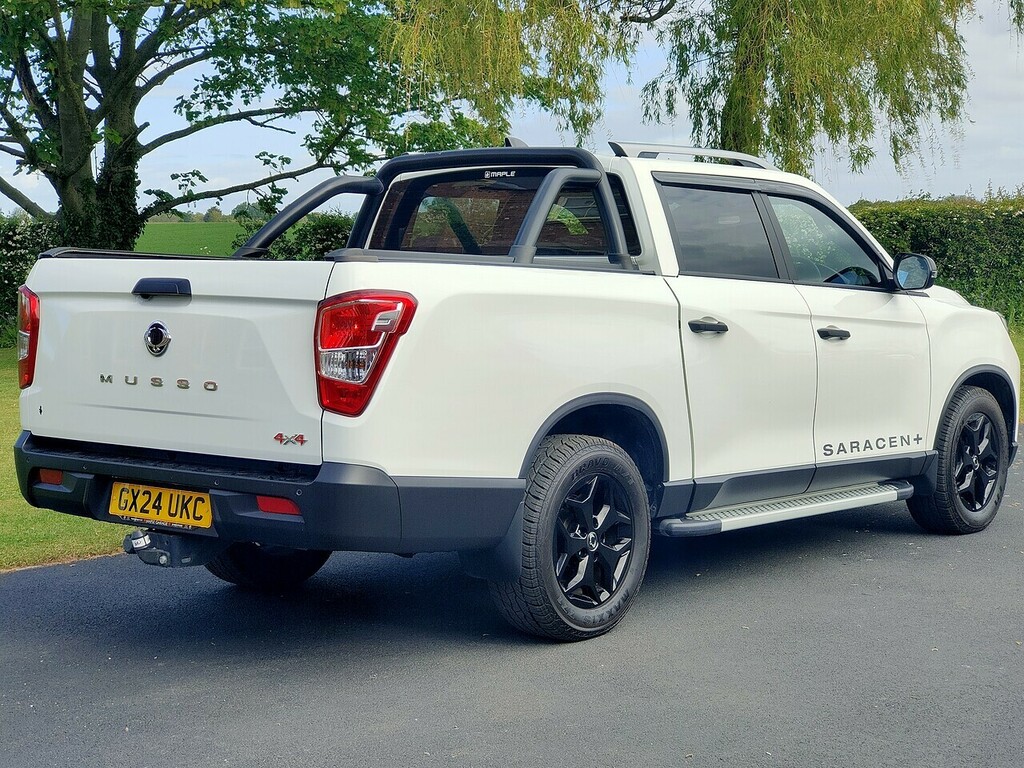 SsangYong Musso Saracen Plus Roll Lock Towbar GX24UKC White #6