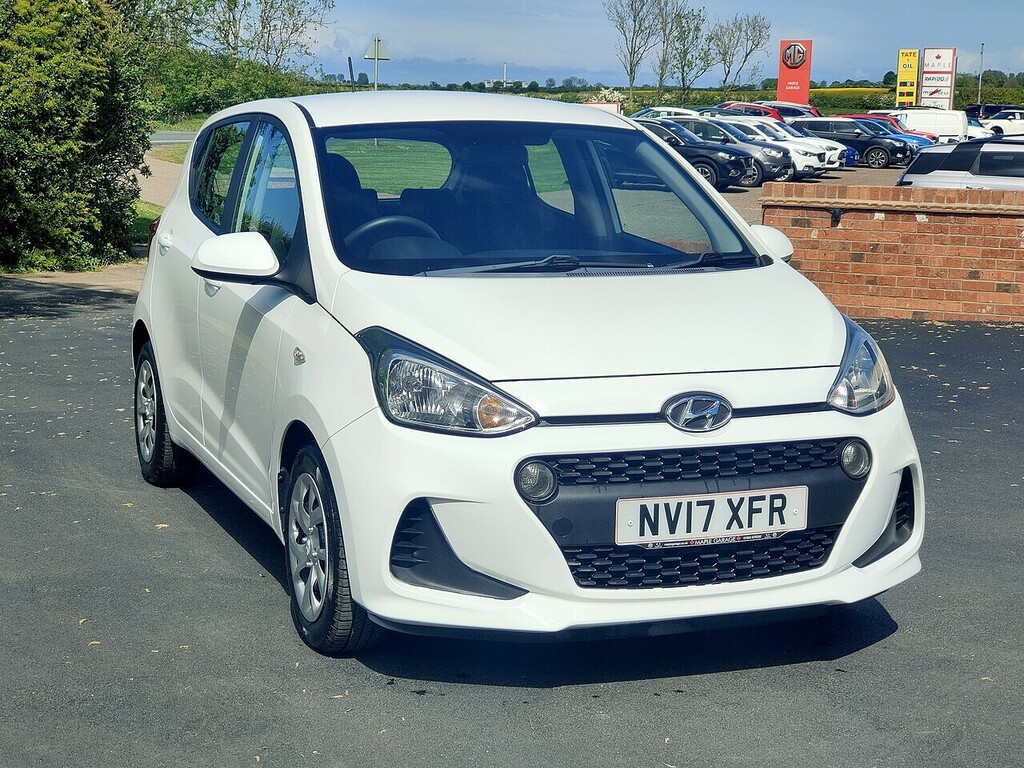 Hyundai I10 1.0 Se NV17XFR White #4