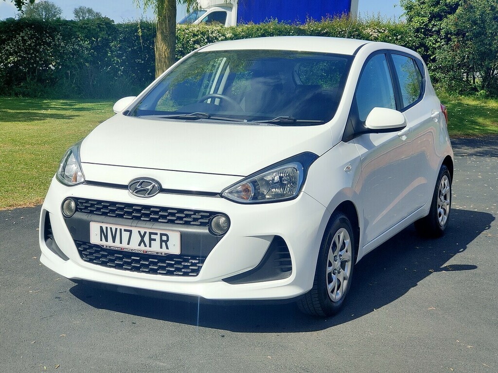 Hyundai I10 1.0 Se NV17XFR White #6