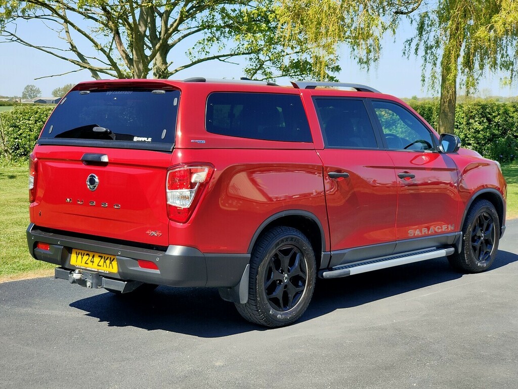 SsangYong Musso Saracen Canopy Towbar YY24ZKK Red #2