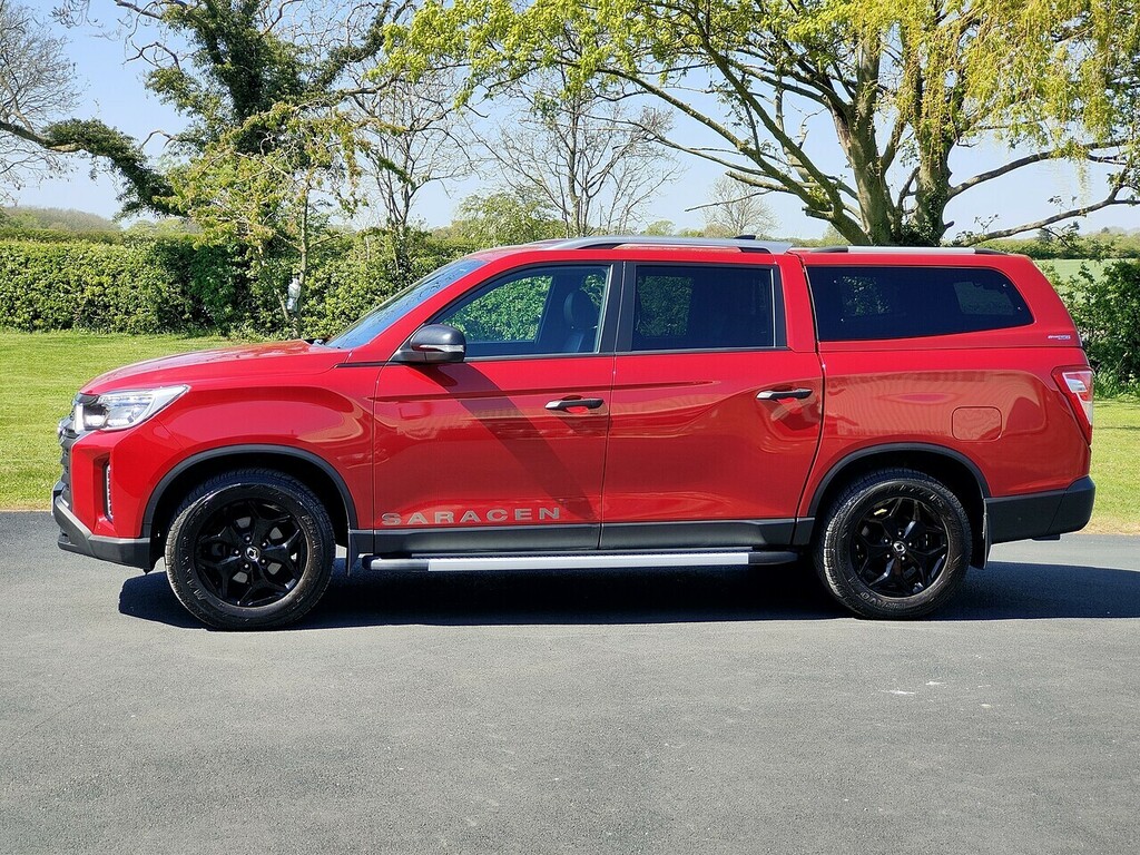 SsangYong Musso Saracen Canopy Towbar YY24ZKK Red #4