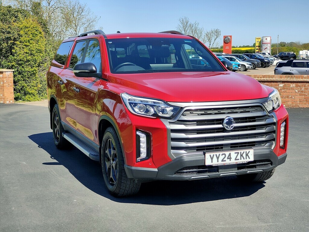 SsangYong Musso Saracen Canopy Towbar YY24ZKK Red #5