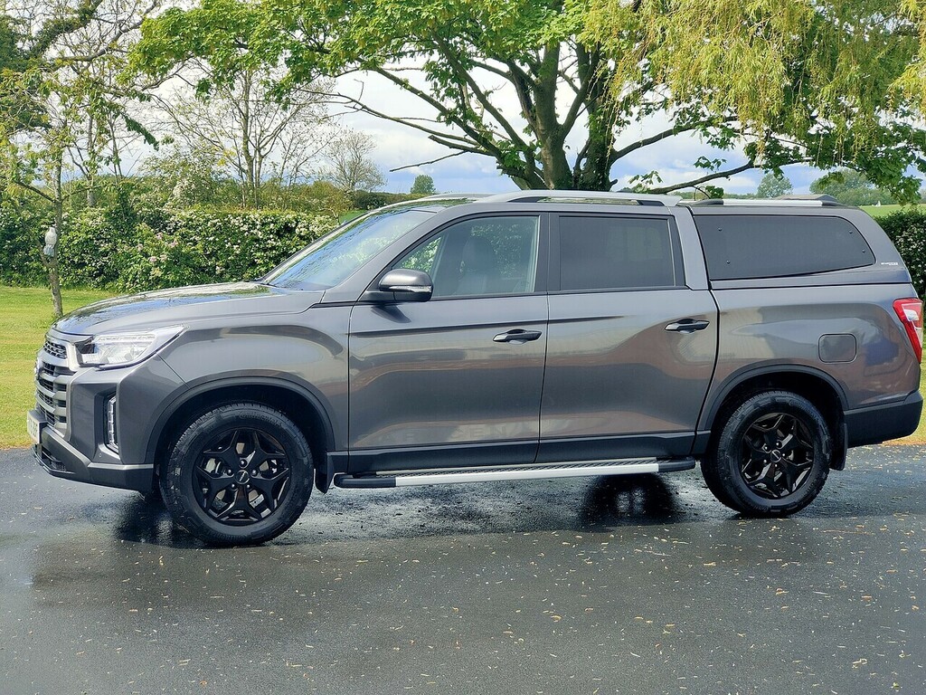 SsangYong Musso Saracen 2.2 YY75BBF Grey #4