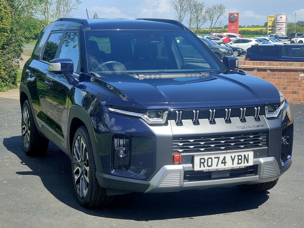 SsangYong Torres K40 Blue #6