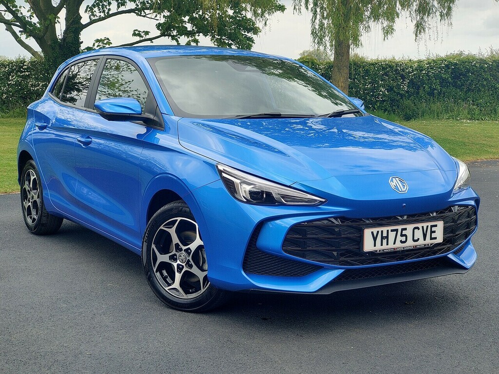 MG MG3 Hybrid Trophy Blue