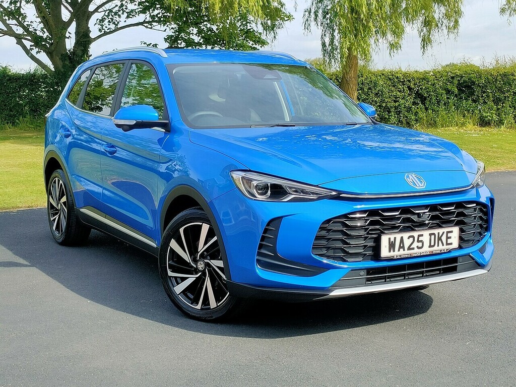 MG ZS Hybrid Trophy Blue