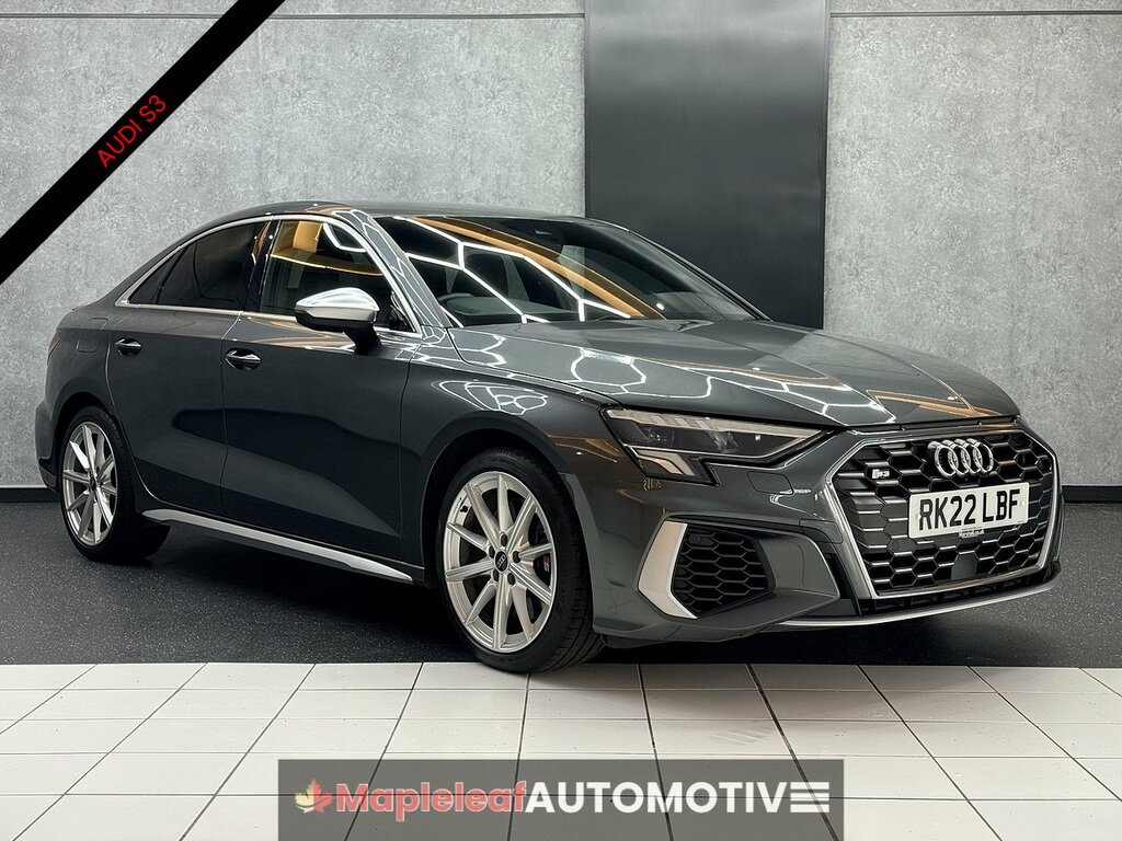 Audi S3 2.0 Tfsi S Tronic Quattro Euro 6 Ss Grey