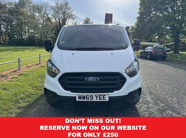 Ford Transit Custom 2.0 300 Ecoblue Leader Panel Van MW69YEE White #4