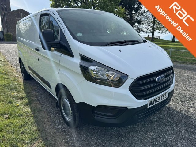 Ford Transit Custom 2.0 300 Ecoblue Leader Panel Van MW69YEE White #3
