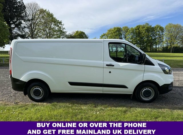Ford Transit Custom 2.0 300 Ecoblue Leader Panel Van MW69YEE White #5