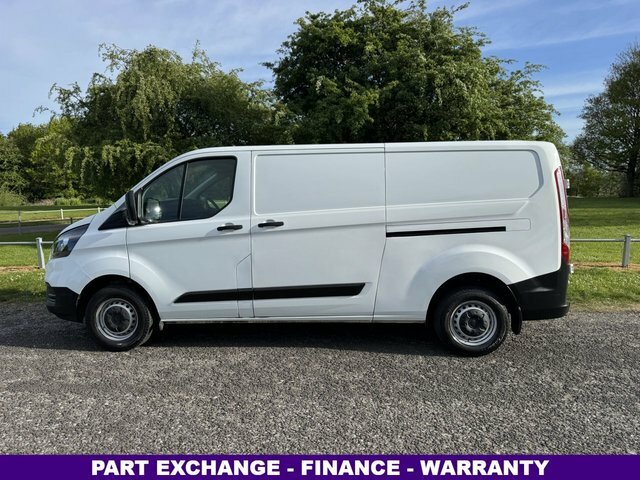 Ford Transit Custom 2.0 300 Ecoblue Leader Panel Van MW69YEE White #2