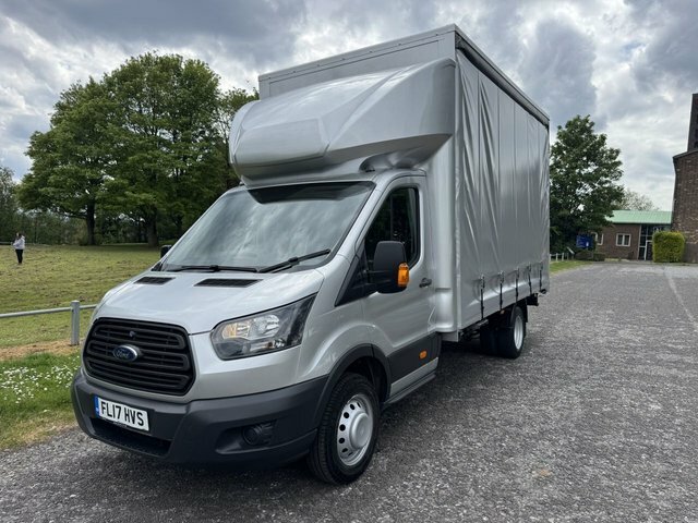 Ford Transit Custom 2.0 350 3.5T. Lwb Ecoblue Curtainside L4 Eu 6 Fsh Silver