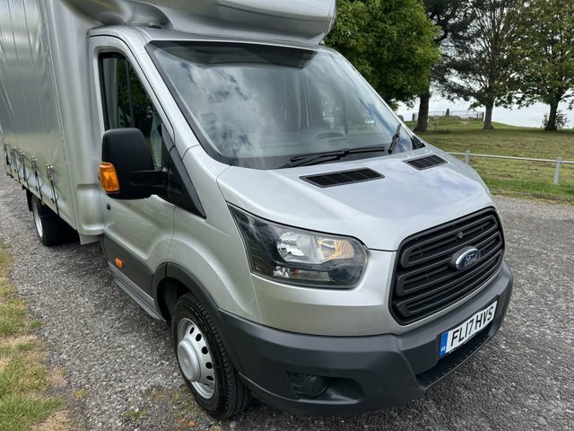 Ford Transit Custom 2.0 350 3.5T. Lwb Ecoblue Curtainside L4 Eu 6 Fsh FL17HVS Silver #3