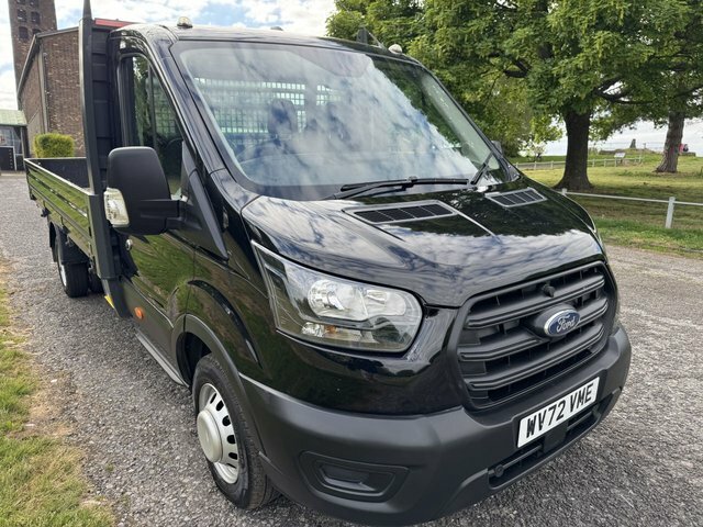 Ford Transit Custom 2.0 350 Ecoblue Leader 4.2M Dropside Rwd L4 Eu 6 WV72VME Black #5