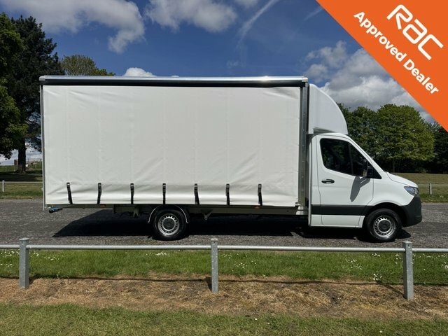 Mercedes-Benz Sprinter 2.0 315Cdi 3.5T. New 5.2M 17Ft Curtainside Tail YF72EVH White #3