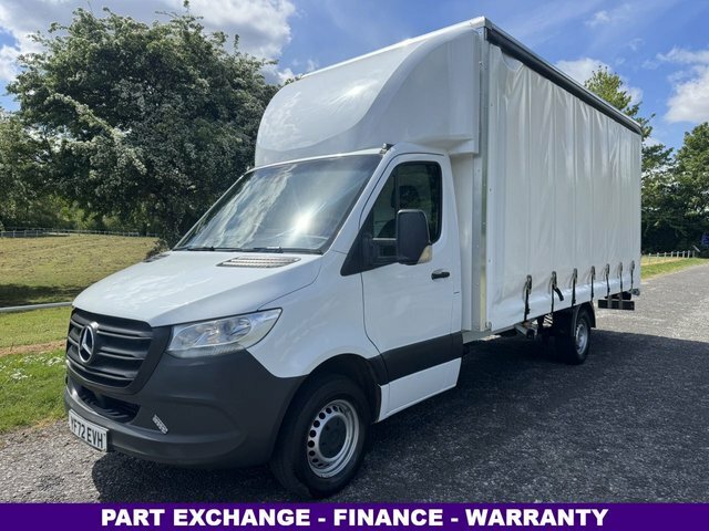 Mercedes-Benz Sprinter 2.0 315Cdi 3.5T. New 5.2M 17Ft Curtainside Tail YF72EVH White #2
