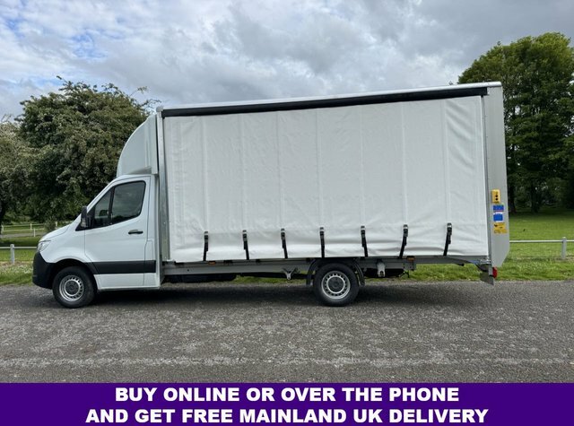 Mercedes-Benz Sprinter 2.1 315Cdi 3.5T. New 5.2M 17Ft Curtainside Body KN71SYS White #5