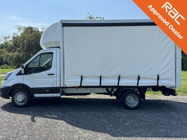 Ford Transit Custom 2.0 350 L4 Lwb 3.5T. Ecoblue Curtainside Tail Lif ME23HPF White #3