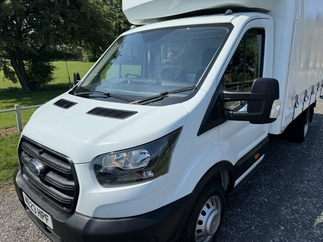 Ford Transit Custom 2.0 350 L4 Lwb 3.5T. Ecoblue Curtainside Tail Lif ME23HPF White #6
