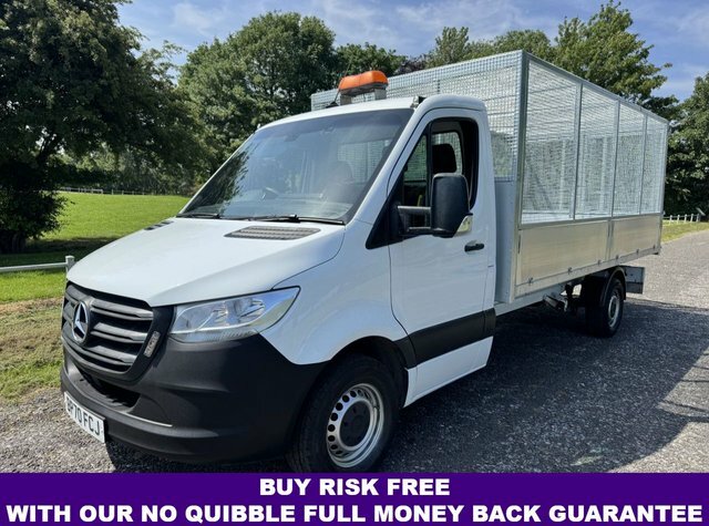 Mercedes-Benz Sprinter 2.0 315 Cdi 3.5T. Caged Tipper New Shape Euro 6 14 BP70FCJ White #3