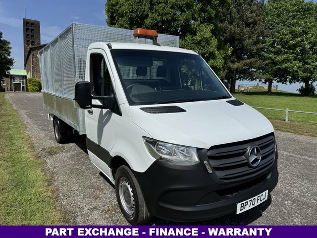Mercedes-Benz Sprinter 2.0 315 Cdi 3.5T. Caged Tipper New Shape Euro 6 14 BP70FCJ White #2