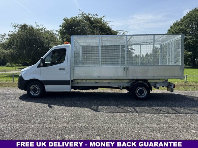 Mercedes-Benz Sprinter 2.0 315 Cdi 3.5T. Caged Tipper New Shape Euro 6 14 White