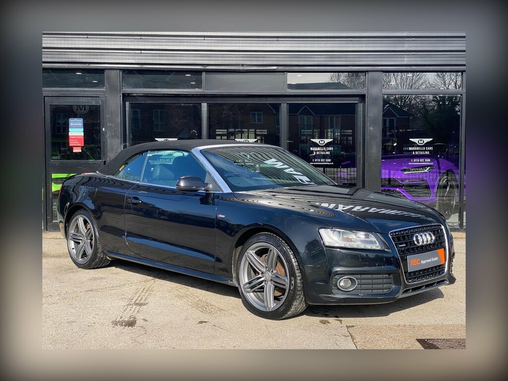Audi A5 3.0 Tdi V6 S Line S Tronic Quattro Euro 4 Black #3