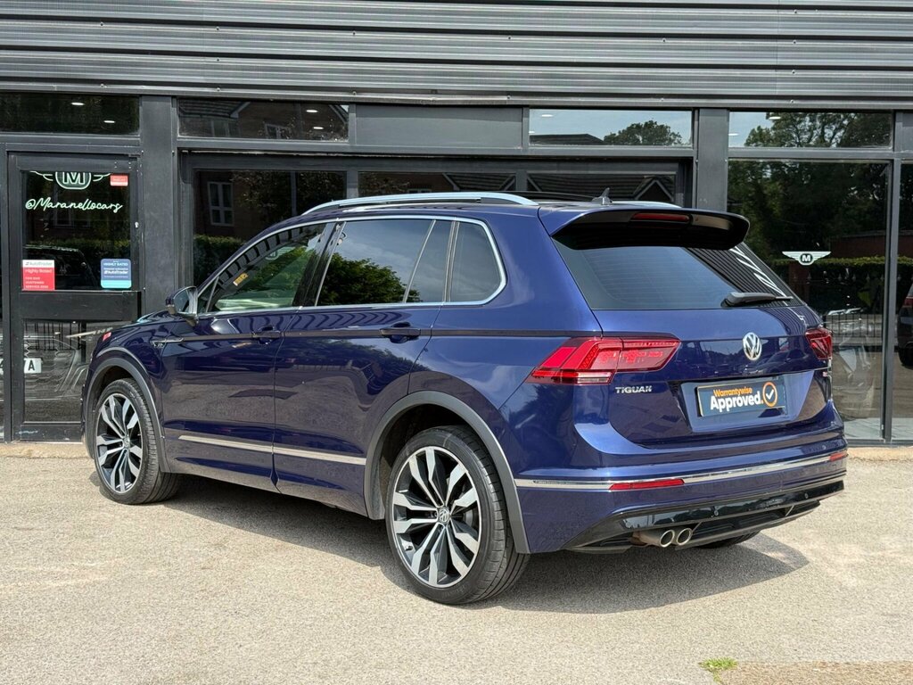 Volkswagen Tiguan 2.0 Tdi R-line Dsg 4Motion Euro 6 Ss DF18GZA Blue #4