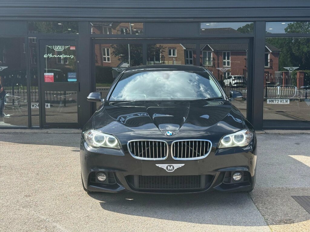 BMW 5 Series 2.0 520D M Sport Euro 6 Ss NL16VXA Black #2