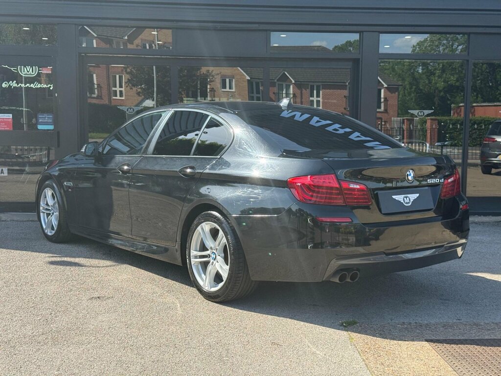 BMW 5 Series 2.0 520D M Sport Euro 6 Ss NL16VXA Black #4