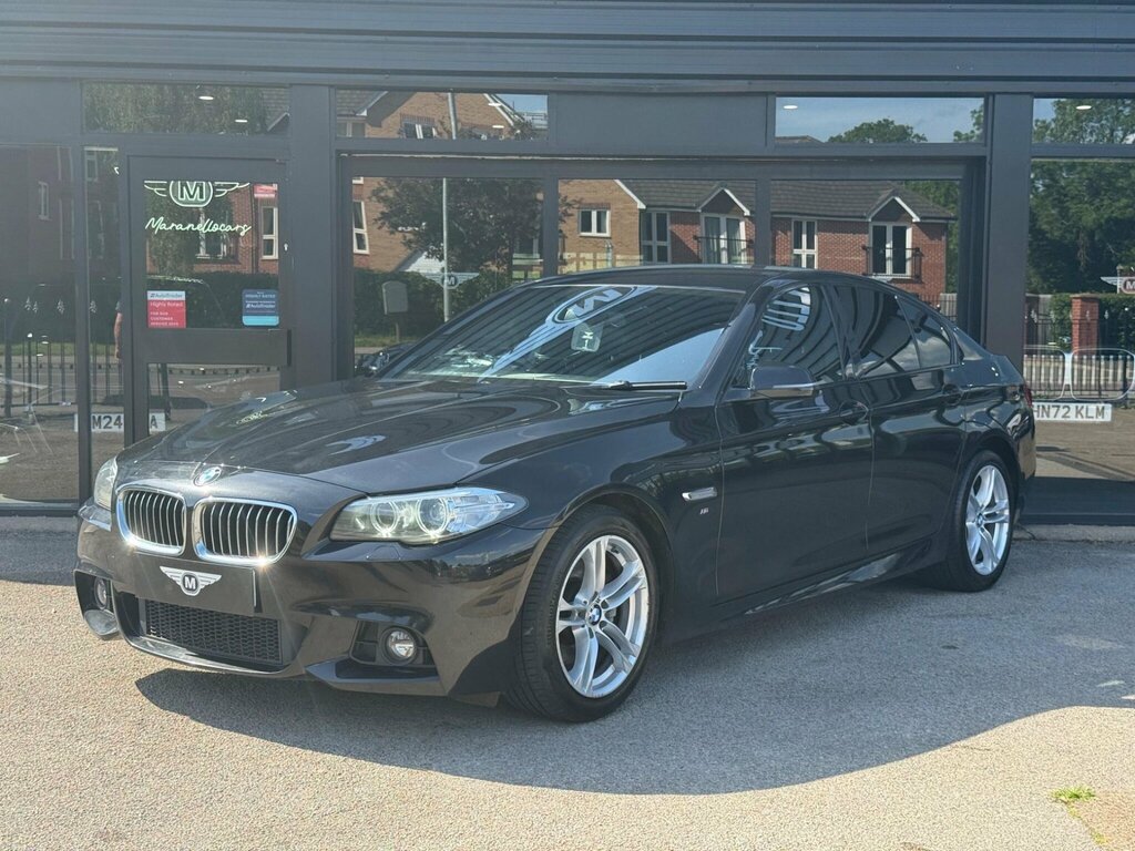 BMW 5 Series 2.0 520D M Sport Euro 6 Ss NL16VXA Black #3