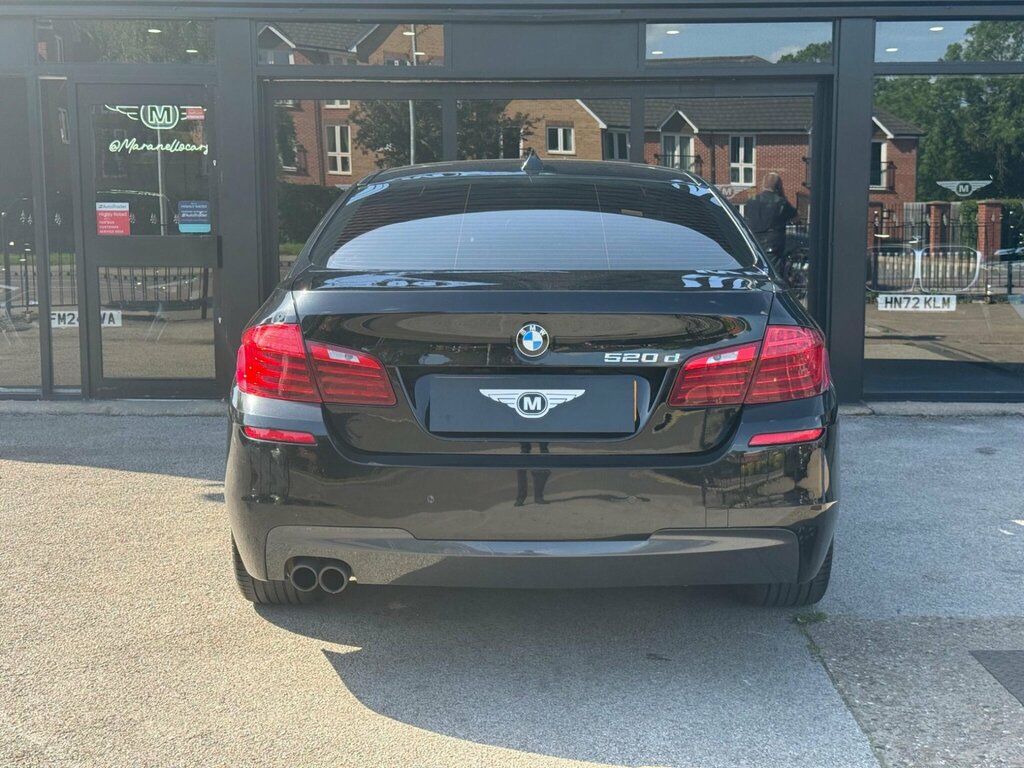 BMW 5 Series 2.0 520D M Sport Euro 6 Ss NL16VXA Black #6