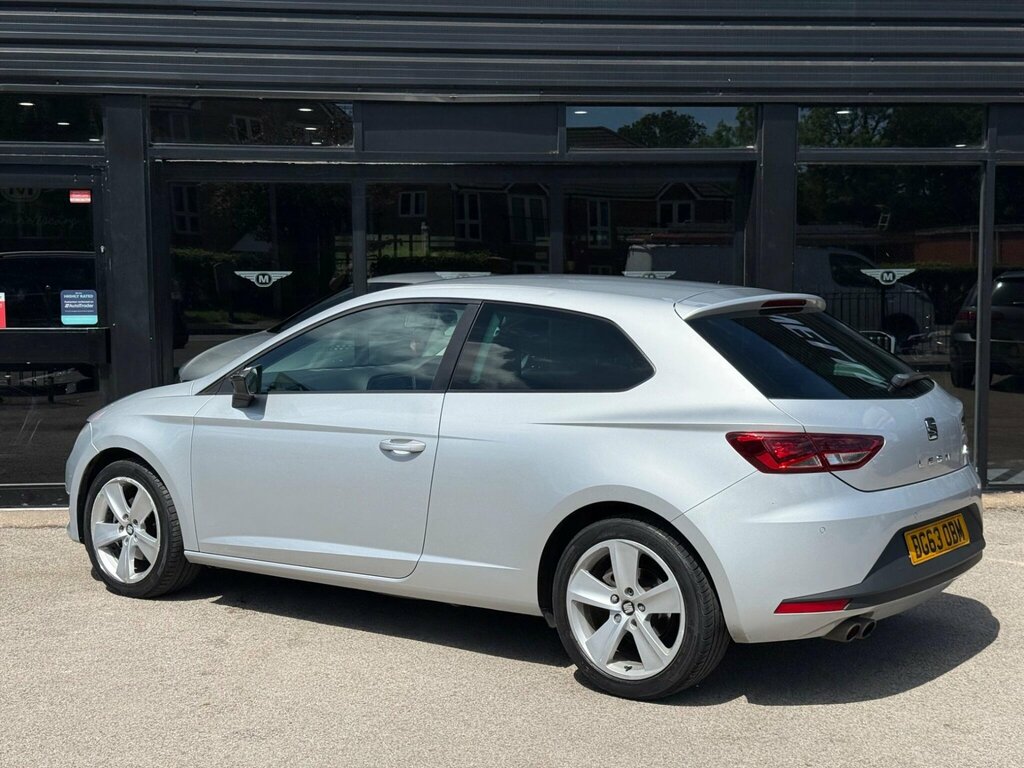 Seat Leon 2.0 Tdi Cr Fr Sport Coupe Euro 5 Ss DG63OBM Silver #4
