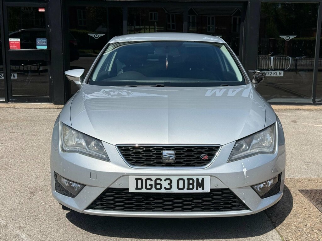 Seat Leon 2.0 Tdi Cr Fr Sport Coupe Euro 5 Ss DG63OBM Silver #2