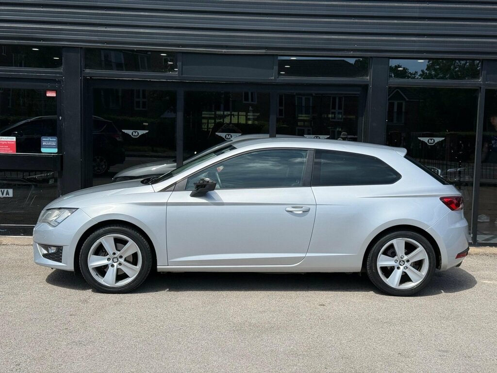 Seat Leon 2.0 Tdi Cr Fr Sport Coupe Euro 5 Ss DG63OBM Silver #5