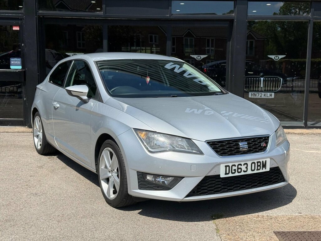 Seat Leon 2.0 Tdi Cr Fr Sport Coupe Euro 5 Ss Silver