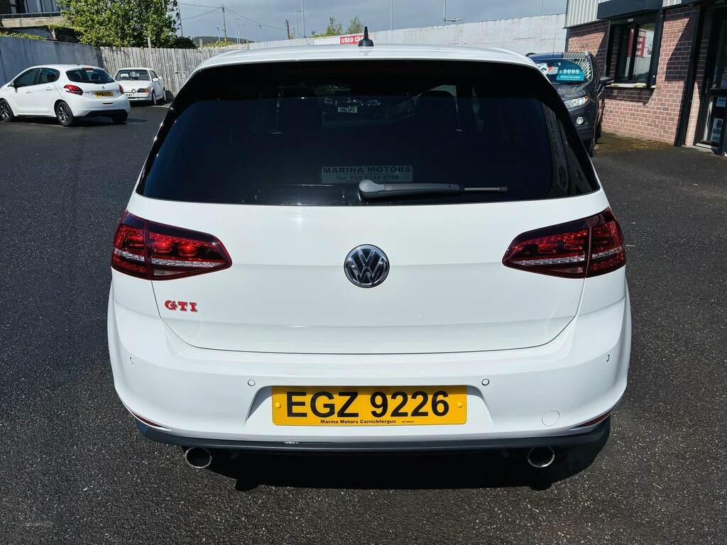 Volkswagen Golf 2.0 Tsi Gti Dsg Performance Pack Nav EGZ9226 White #3