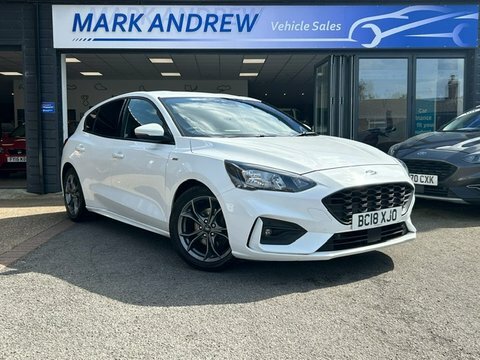 Ford Focus 2018 18 St-line White
